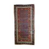 Old Caucasian carpet Gendje handmade 88cm x 177cm 1880s