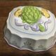 Decorative jelly mold "the blue cord"