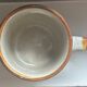 Vintage stoneware mug – Hand-painted floral pattern – Art Deco style