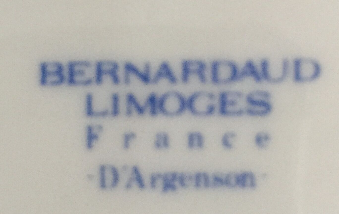 Saladier en porcelaine Bernardaud