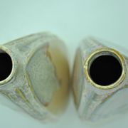Paire de vases grés signé Cazanov collection céramique 50