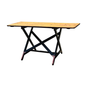 Table de brasserie vintage