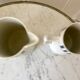 trio of earthenware pitchers CM Paris model "Monique" 30s