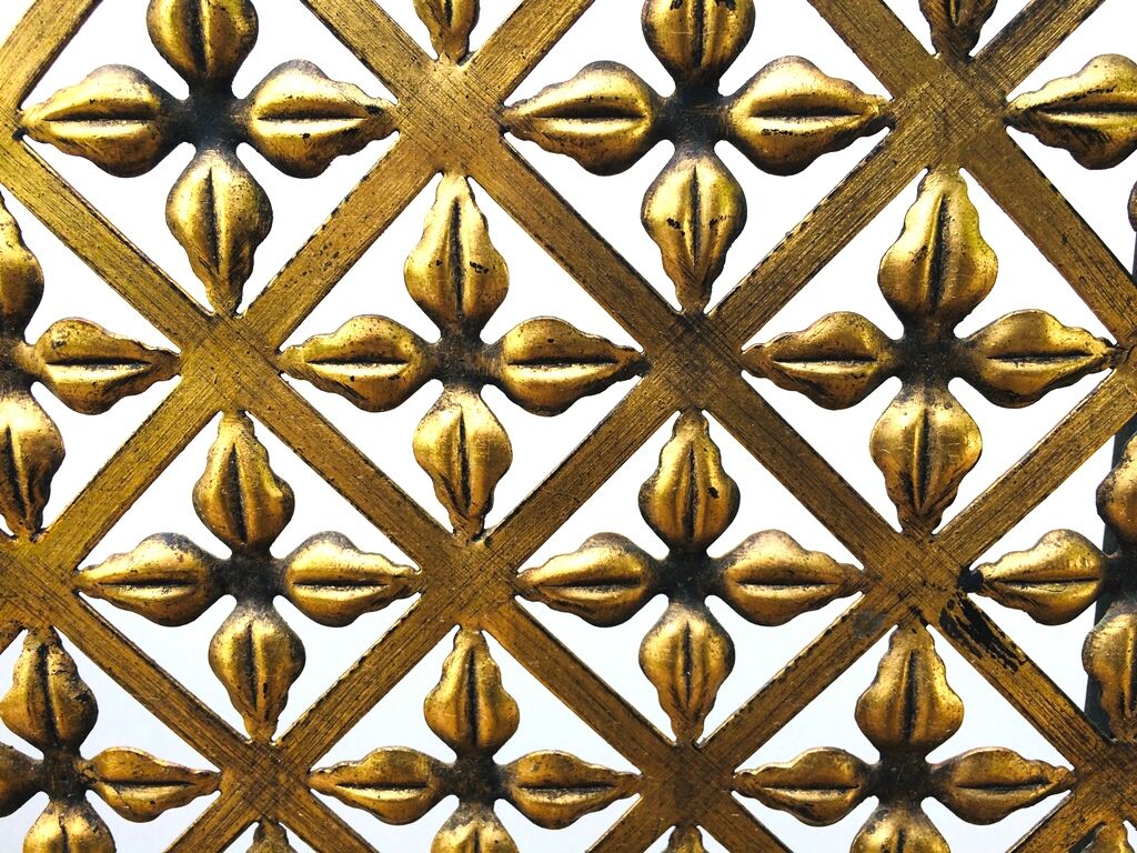 Pair of radiator cover  hollywood regency 50s