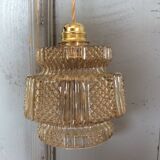 Glass pendant light