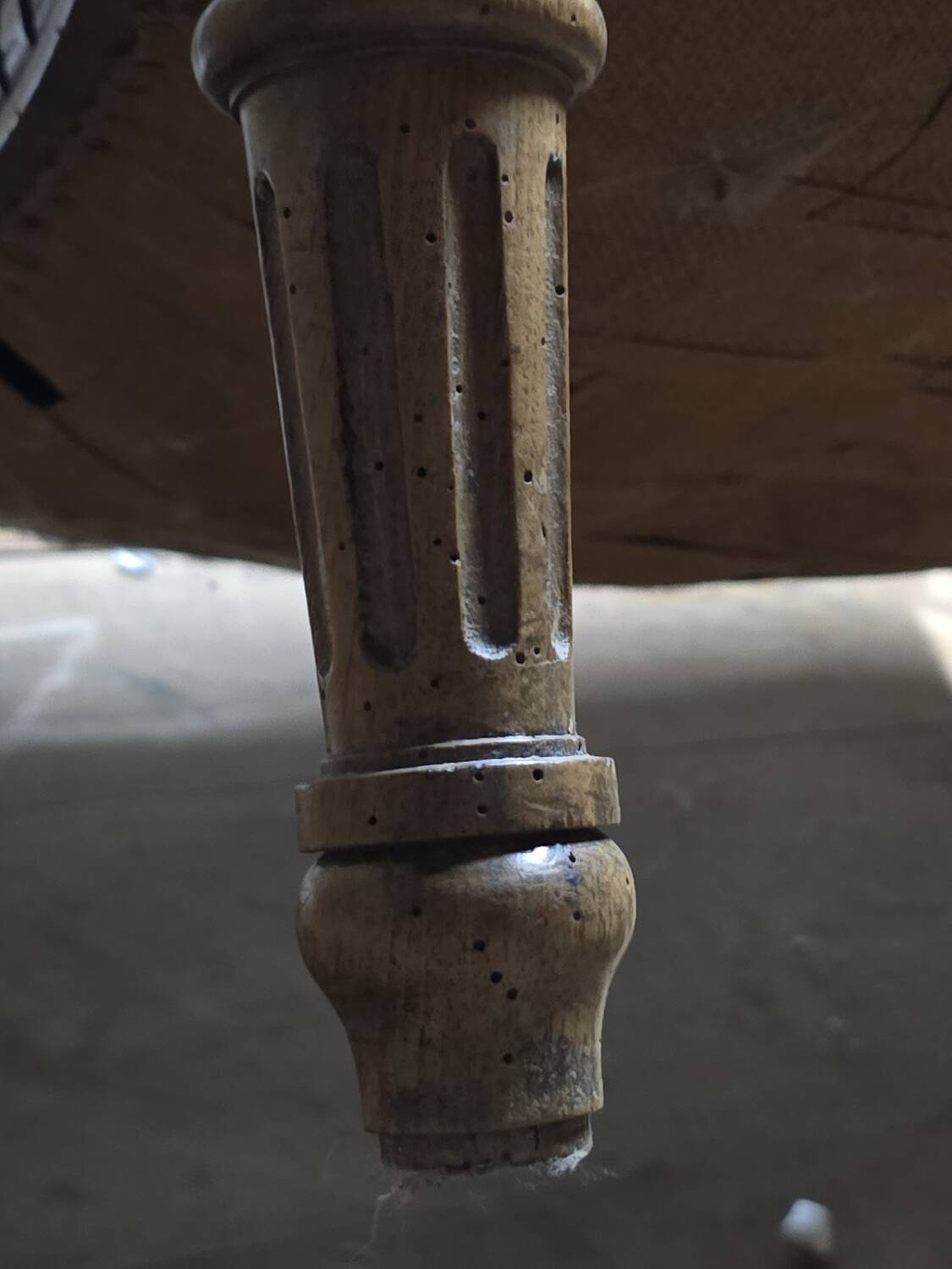 Old Louis XVI style footrest