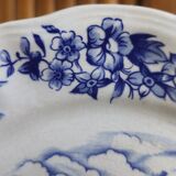 Set of 2 Sarreguemines porcelain collector's plates from the 70s