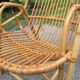 Rattan armchair 60s
