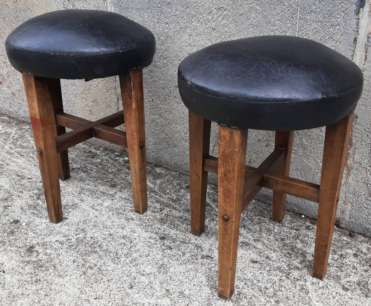 1940s bistro stool (set of 2)