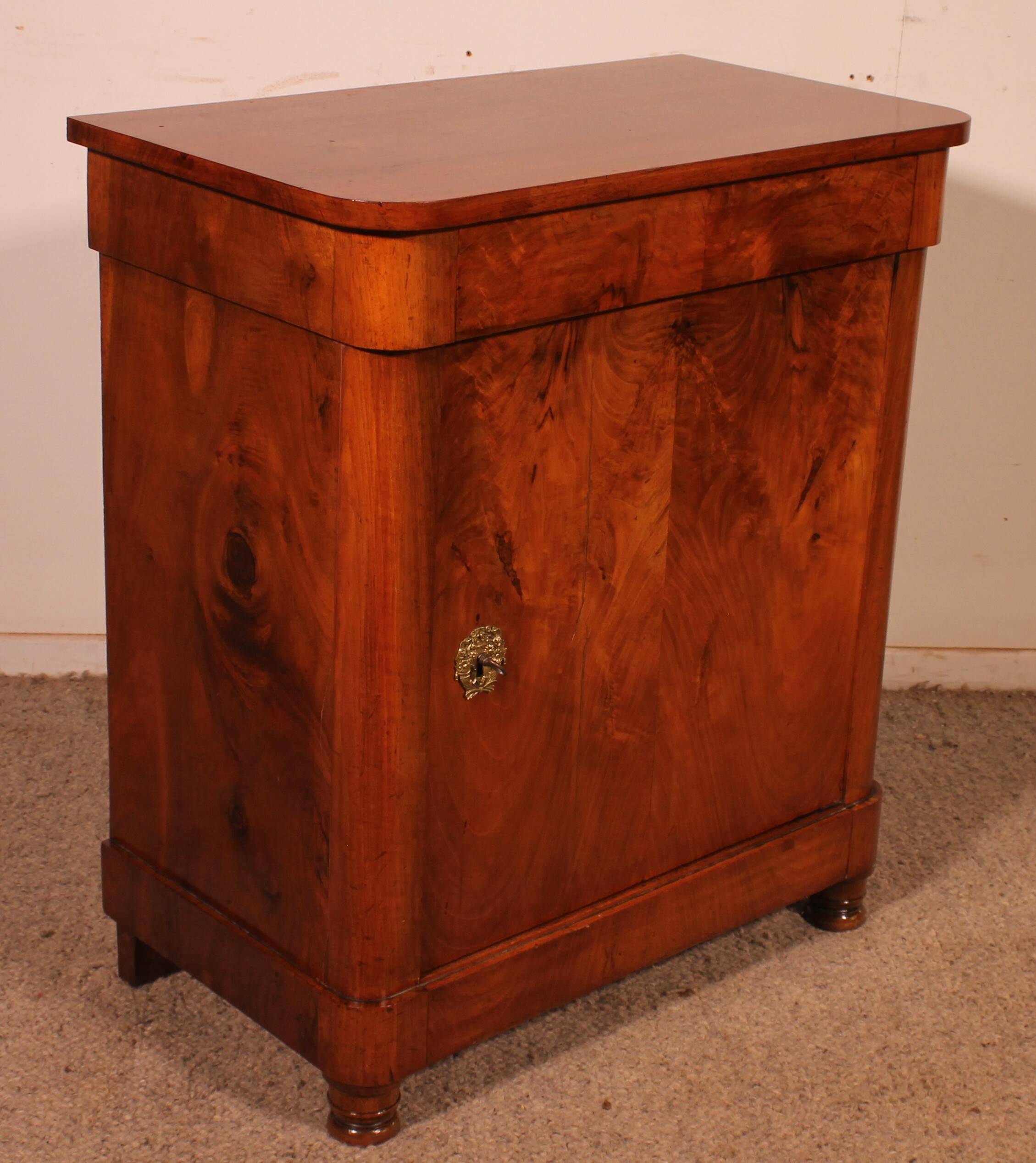 mahogany confiturer - 19th century