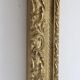 Old gilded wooden frame