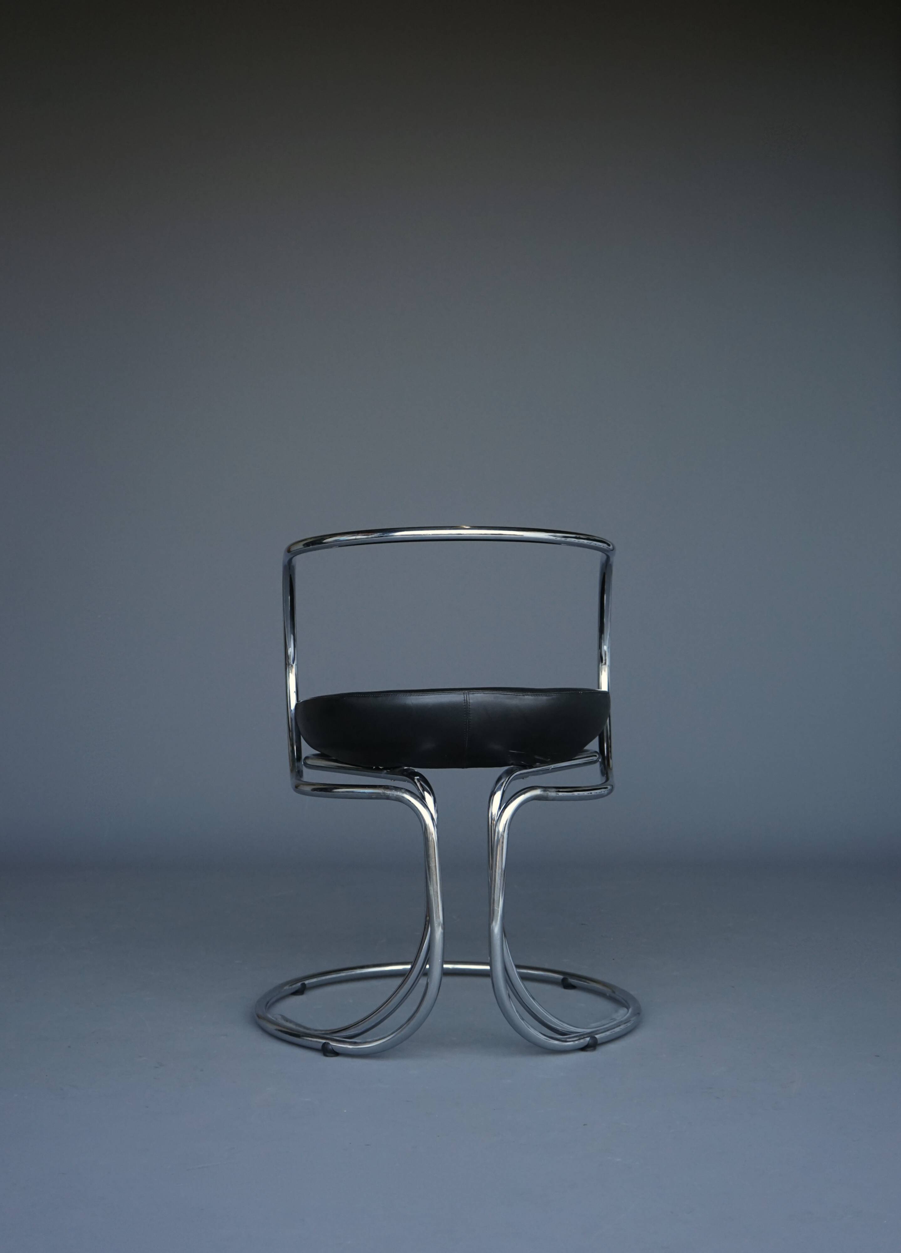 Rare Tatlin chair by Vladimir Tatlin for Nikol Italy, 1970s
