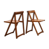 Pair of folding chairs circa 1980