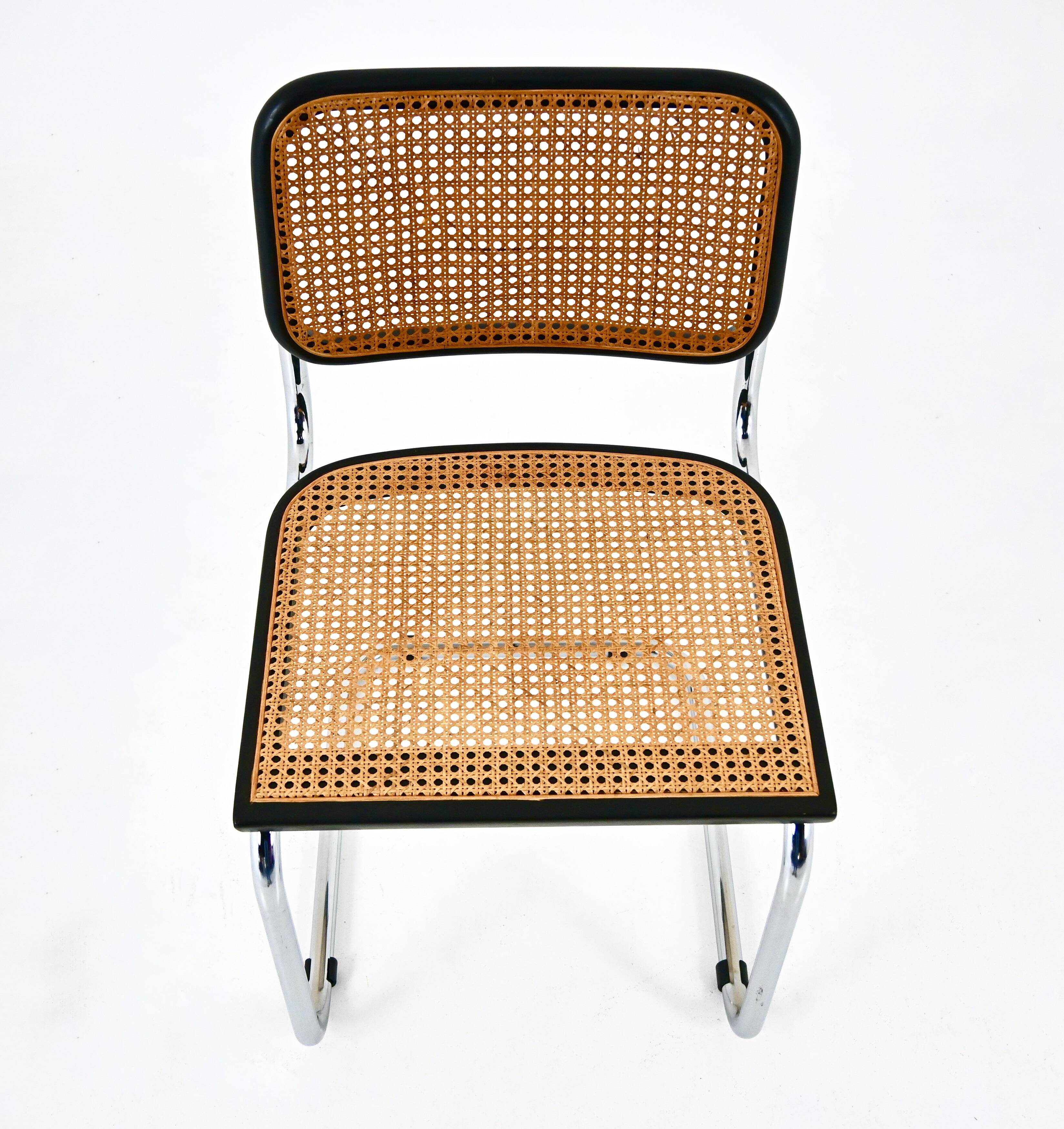 Set of 6 Dining Chairs Style B32 by Marcel Breuer