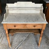 Old marble top vanity