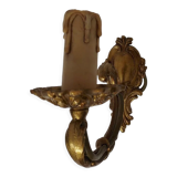 Bronze wall lamp