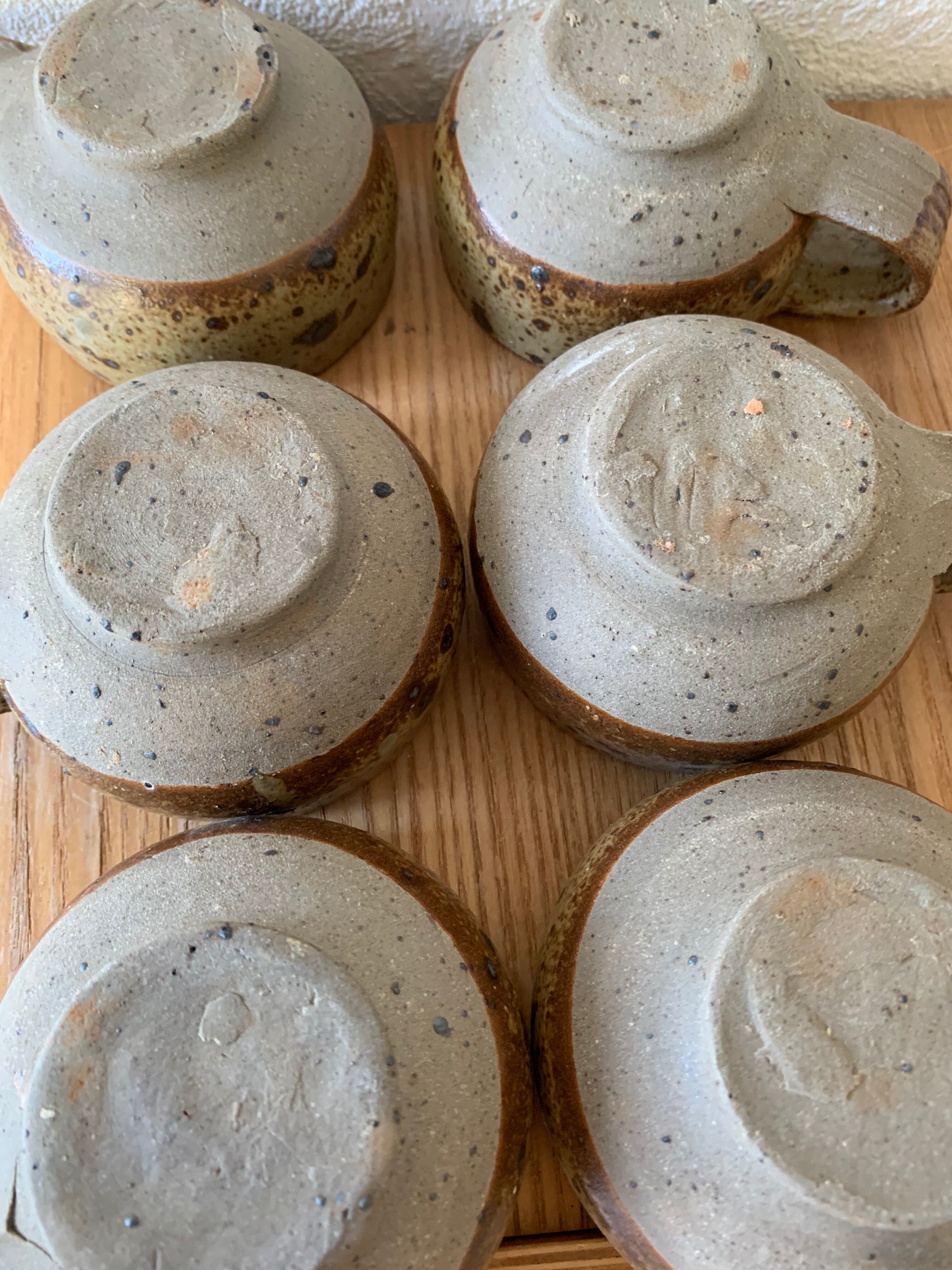 6 cups pyrite sandstone