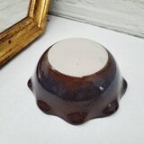 Glazed stoneware pocket tray