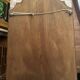 Antique gilded wooden mirror called gendarme hat h 64 / l 43.5 cm