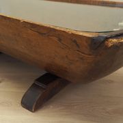 Pine coffee table, Italian design, 1960s, production: Italy