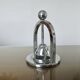 Art deco citrus press in chrome-plated brass 1930s 40s