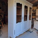 Small renovated beech bookshelf