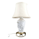 Biscuit porcelain lamp, "Calla Lily", by Nicholas Berbenczy, 1986
