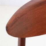 Set of 2 “316” teak/rattan chairs by Peter Hvidt & Orla Mølgaard Nielsen for Søborg Møbler / 1960s