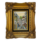 Huile sur toile des années 1900