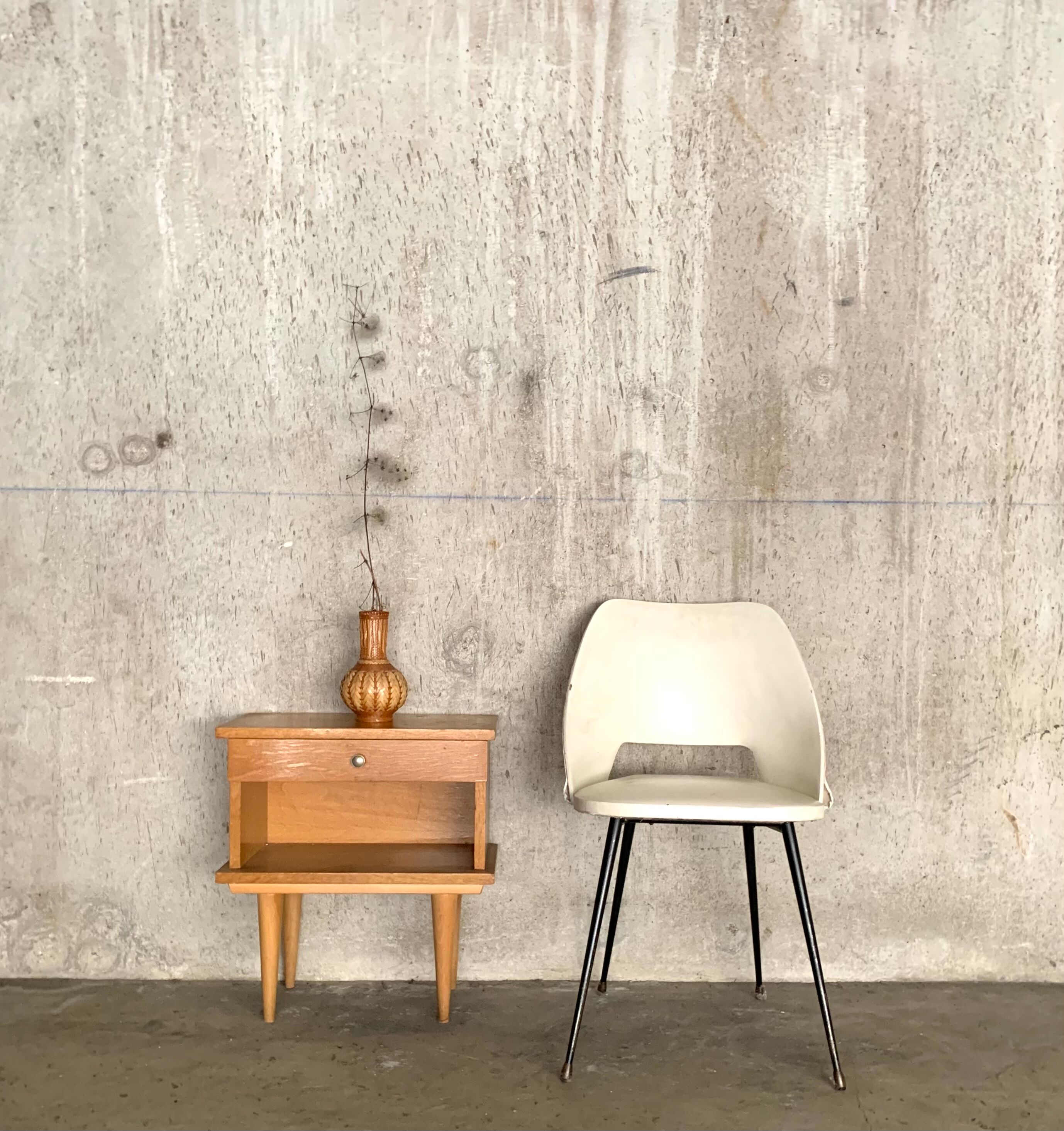 Vintage barrel chair