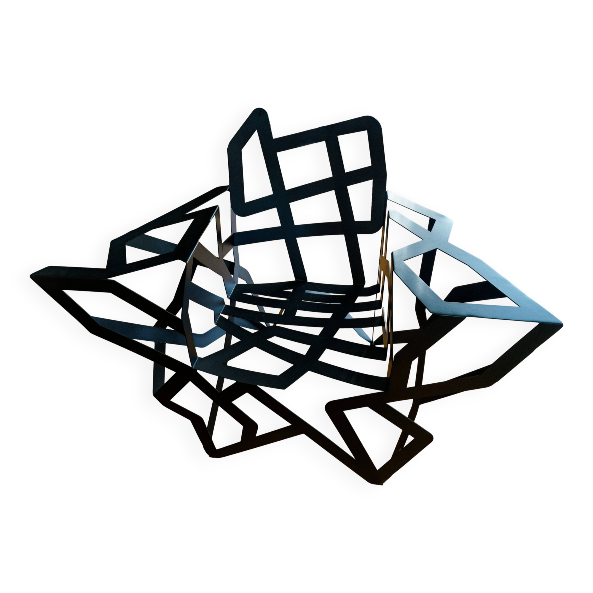Zig Zag black designer collection armchair - Very good condition - First hand