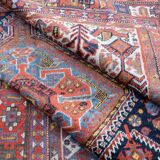 Tapis d'Orient Ancien  Iran Shiraz Tribus Khamseh : 3.00 X 1.85 Mètres