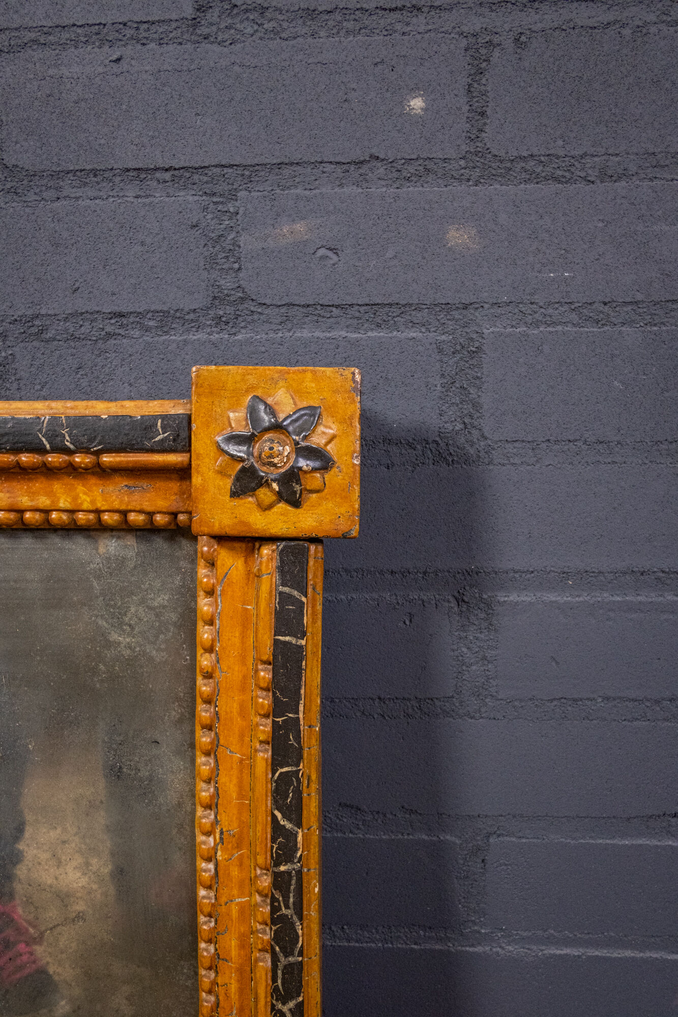 English Dressed mirror from1800