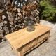 Solid oak coffee table