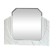 Miroir Art Déco avec glace biseauté 55x44