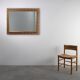 Miroir baroque revival en bois sculpté, Italie vers 1960