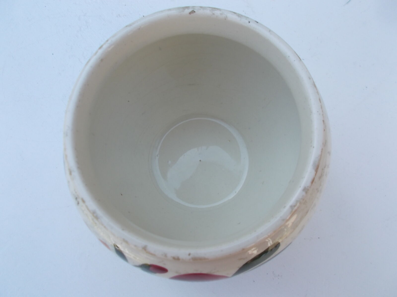 Earthenware pot vase