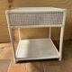 Table de nuit ou chevet en rotin