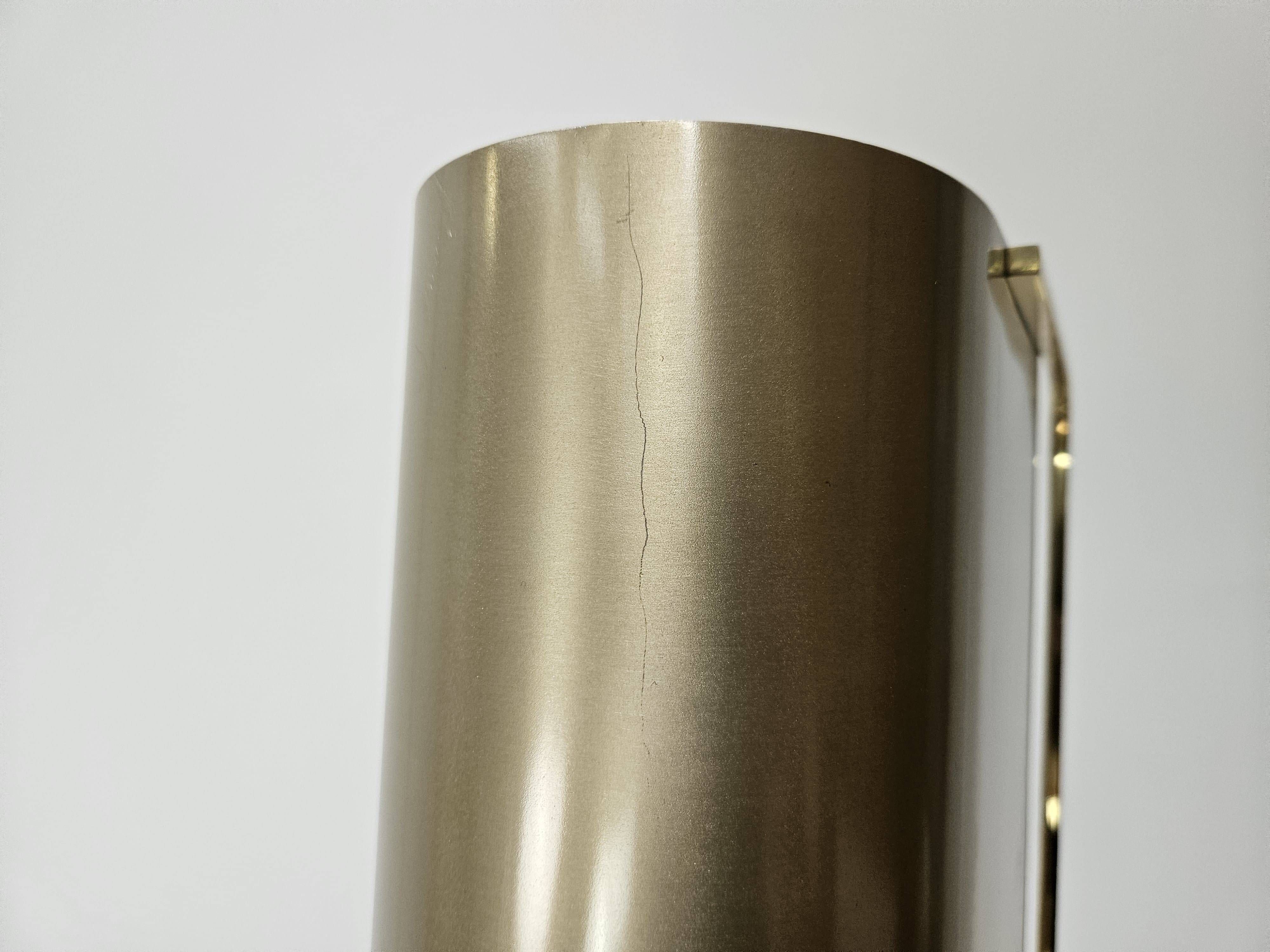 Lampadaire en laiton de Pia Guidetti Crippa pour Lumi, 1970