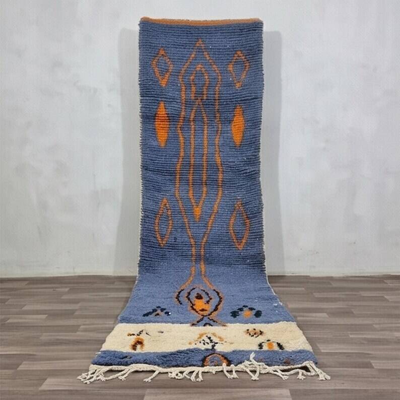 Tapis marocain berbère 100cmx300cm