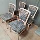 Set of 4 Louis XVI style chairs