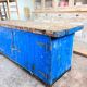 Old large workbench with original patina