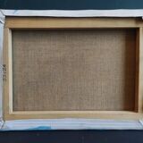 French oil painting, signed CD, 2002