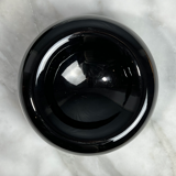 Ceramic ashtray of round shape of the 80s.
