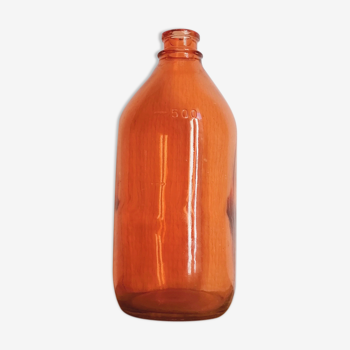 Orange flask