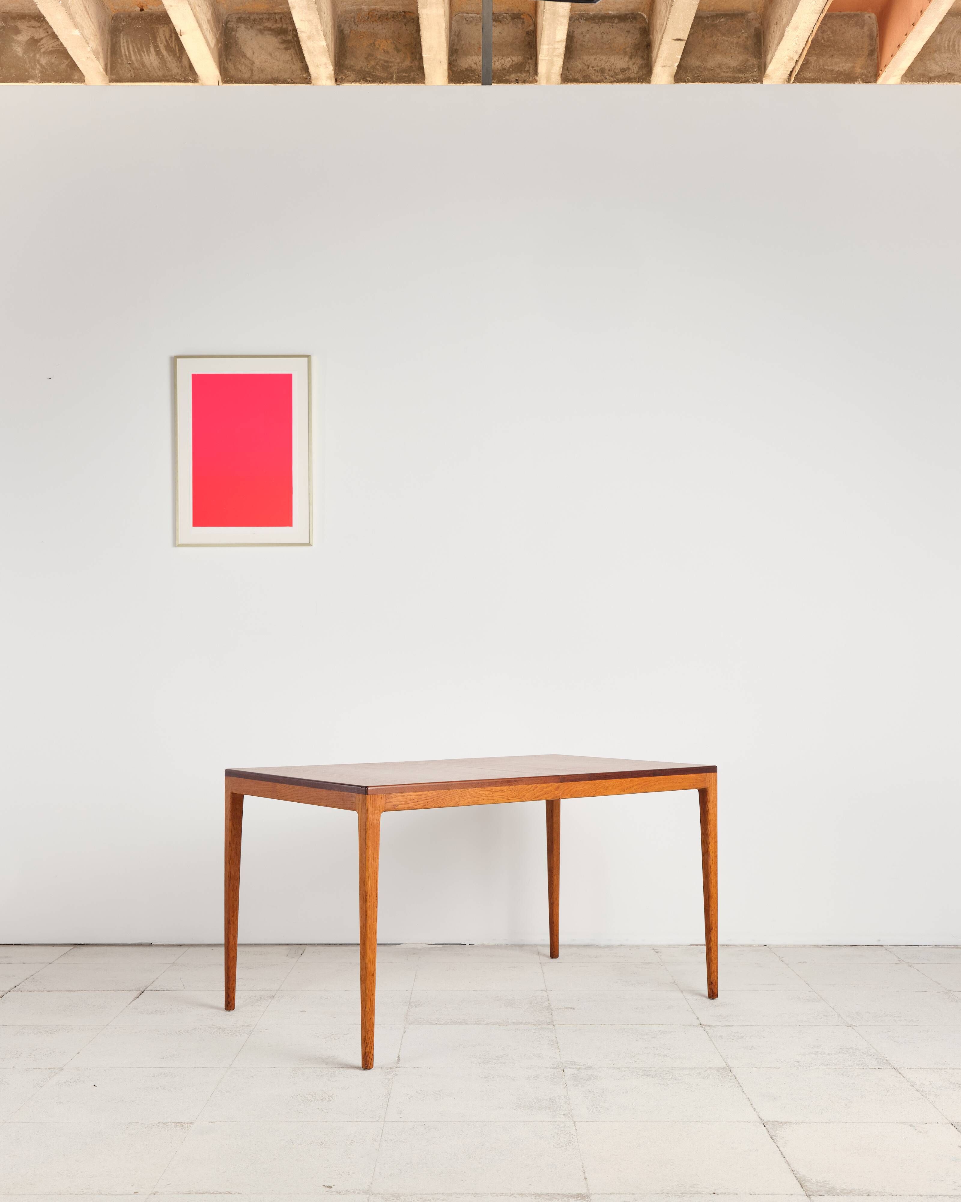 Table extensible en teck par Hartmut Lohmeyer pour Wilkhahn