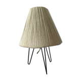 Tripod rope laying lamp