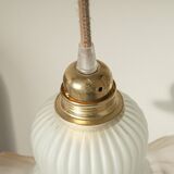 Suspension ou baladeuse tulipe vintage