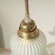 Suspension ou baladeuse tulipe vintage