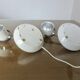 Paire de lampes space age télescopiques 1970